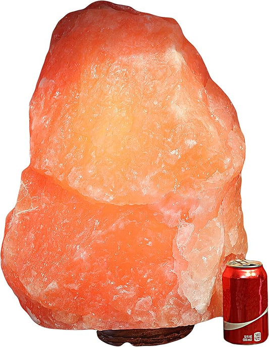 Giant Natural Himalayan Crystal Rock Salt Lamp 145~160 lbs-HomvellaHome