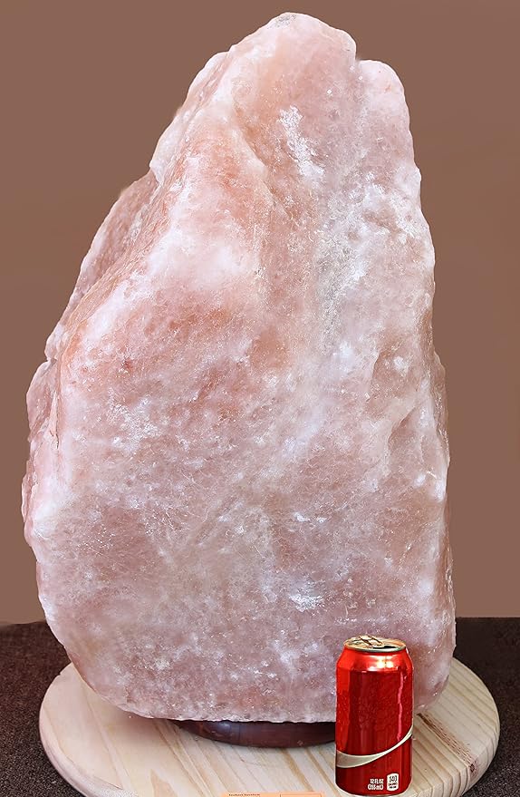 Giant Natural Himalayan Crystal Rock Salt Lamp 215~230 lbs-HomvellaHome