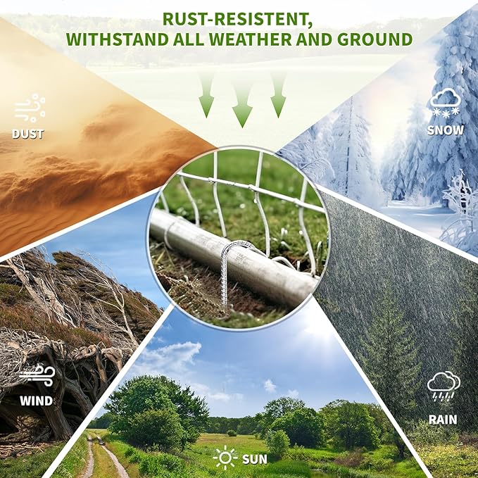 12 Inch Ground Stakes Heavy Duty J Hook 30-Pack Metal Spikes Galvanized Ground Hooks Anchors Rebar Ground Stakes for Fence Tent Gazbo Bounce House and Outdoor Decorations Inflatables-HomvellaHome