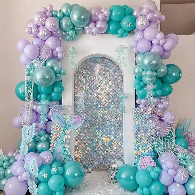 130pcs Pastel Purple Balloons Different Sizes 18" 12" 10" 5" Light Purple Latex Balloon Garland Arch Kit for Birthday Baby Shower Graduation Wedding Gender Reveal Party Decorations-HomvellaHome