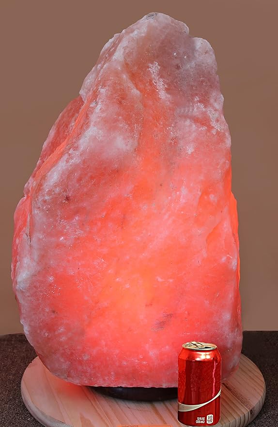 Giant Natural Himalayan Crystal Rock Salt Lamp 215~230 lbs-HomvellaHome
