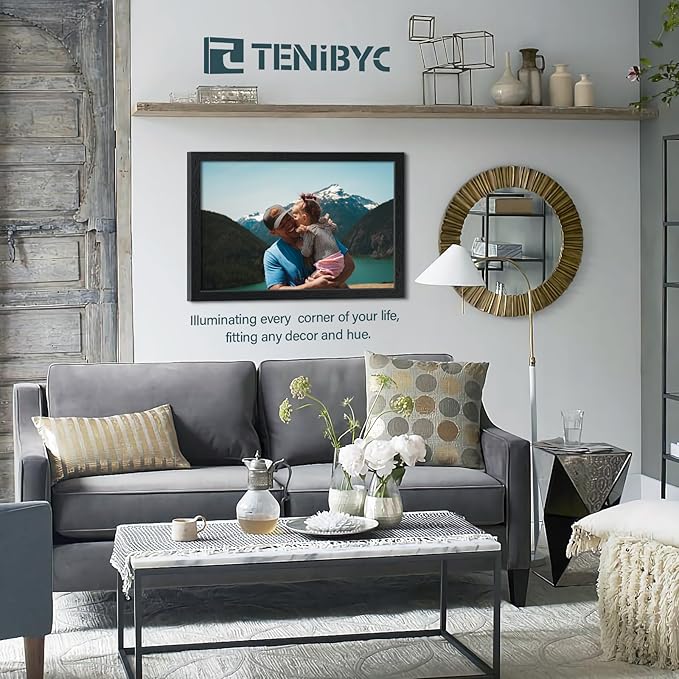 16x24 Poster Frame 3 Pack - Black, Textured Solid Wood Picture Frame, Wall Gallery Photo Frame-HomvellaHome