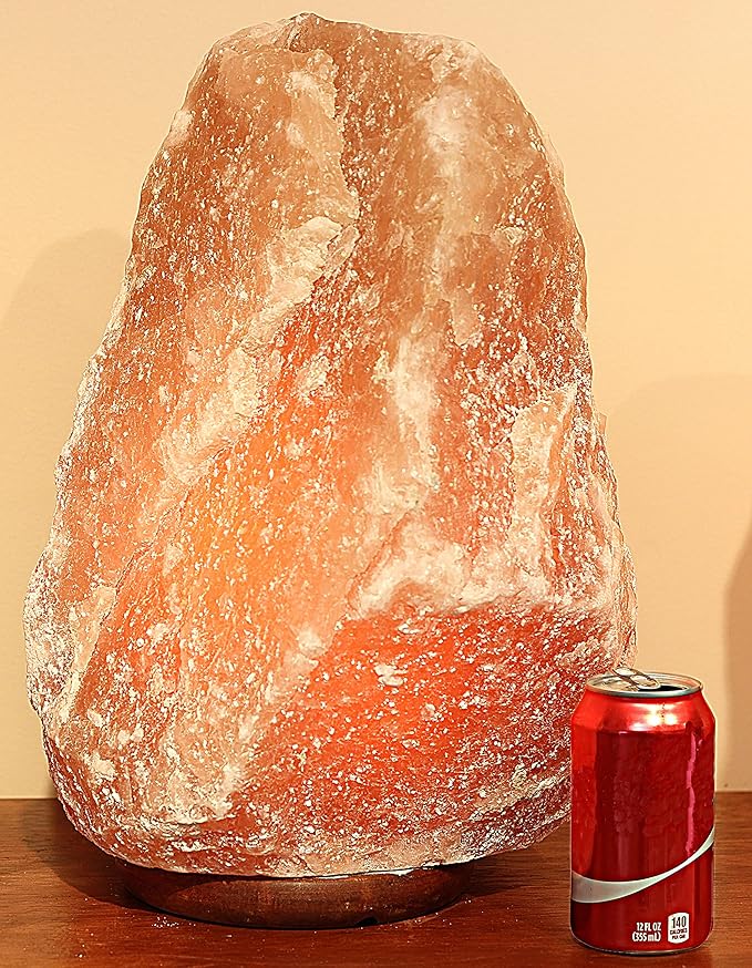 Giant Natural Himalayan Crystal Rock Salt Lamp 60~70 lbs-HomvellaHome