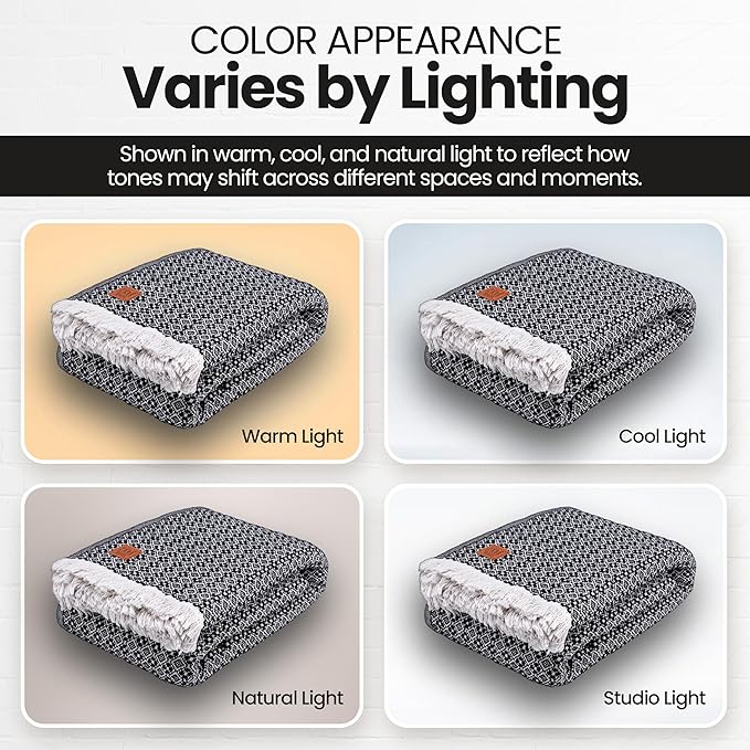 Gold Case Throw Blanket for Bed – 100% Recycled Turkish Cotton Bed Blanket – Decorative Throw Cotton Blankets for Living Room & Bedroom – Retro Black Woven Queen Blankets – 90x90-HomvellaHome