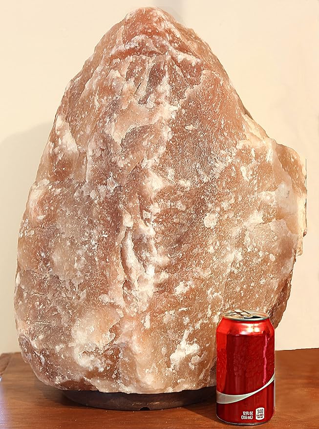 Giant Natural Himalayan Crystal Rock Salt Lamp 105~115 lbs-HomvellaHome