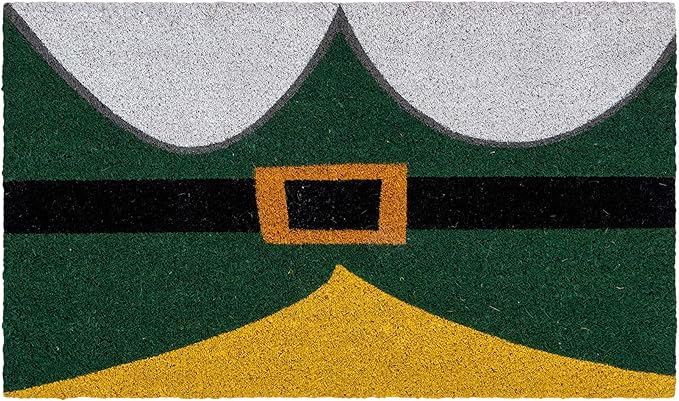 Gertmenian Paramount The Elf Coir Doormat - 2x3 Welcome Mat (2-Pack), Ideal for High Traffic Areas in Front Door, Garage, Entryway - OMG/Costume, 80025-HomvellaHome