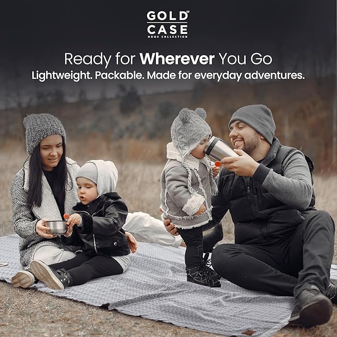 Gold Case Throw Blanket for Couch – 100% Recycled Turkish Cotton Blankets & Throws – Elegant Decorative Throw Blankets for Living Room Sofa – Woven Throws for Couch – Retro Mustard – 50x60-HomvellaHome