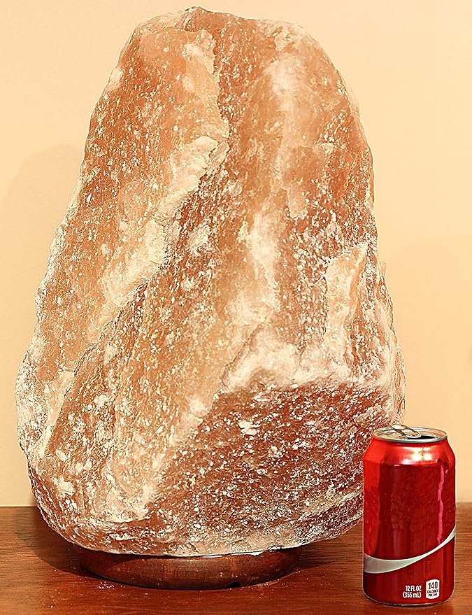 Giant Natural Himalayan Crystal Rock Salt Lamp 60~70 lbs-HomvellaHome