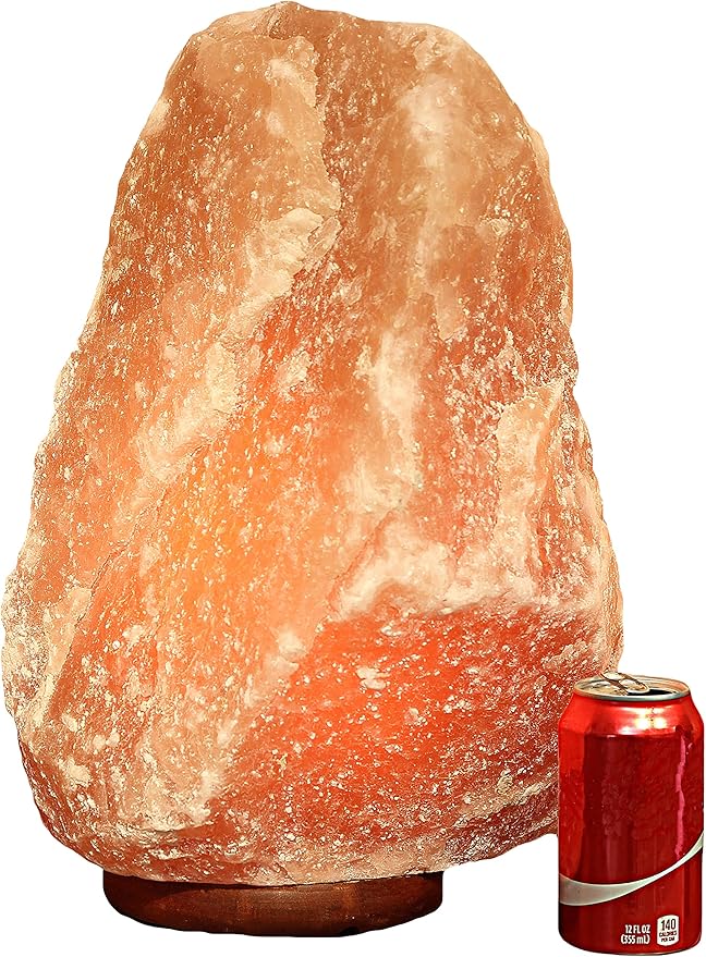 Giant Natural Himalayan Crystal Rock Salt Lamp 60~70 lbs-HomvellaHome