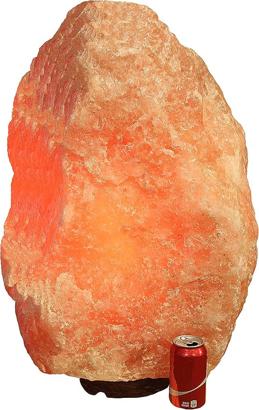Giant Natural Himalayan Crystal Rock Salt Lamp 250~280 lbs-HomvellaHome