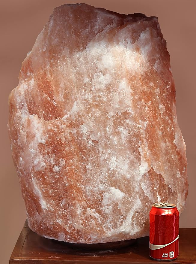 Giant Natural Himalayan Crystal Rock Salt Lamp 190~205 lbs-HomvellaHome