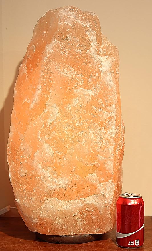 Giant Natural Himalayan Crystal Rock Salt Lamp 80~90 lbs-HomvellaHome